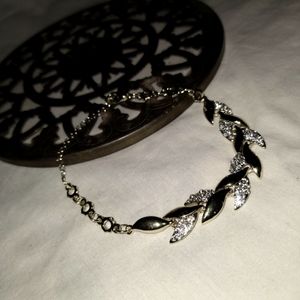 Gold Tone CZ Stone Bracelet